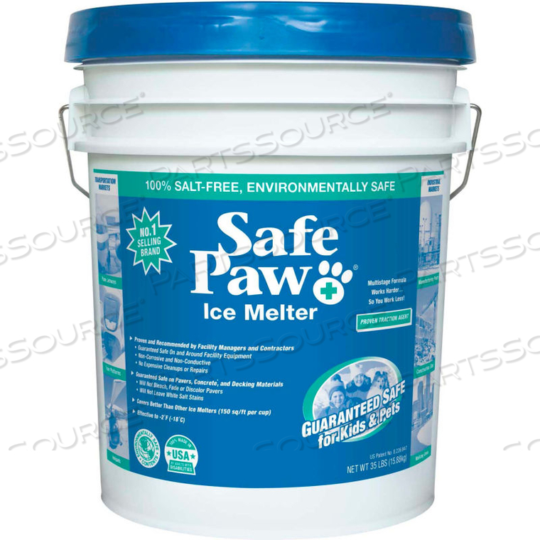 SAFE PAW ICE MELT 35 LB. PAIL 