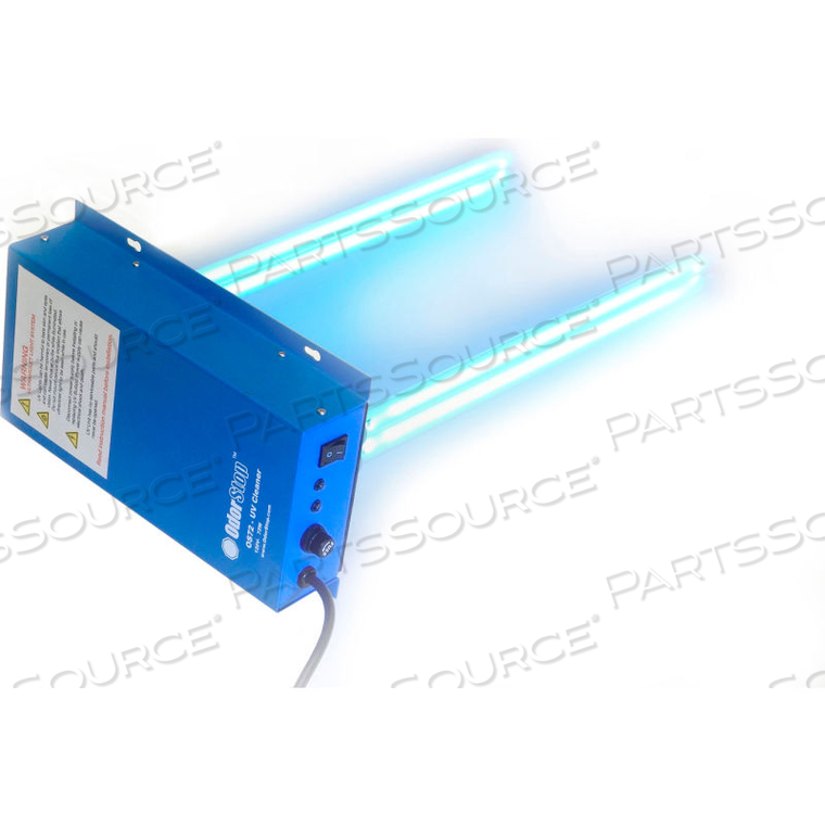 72 WATT UV AIR TREATMENT SYSTEM WITH 16" BULBS by Odorstop LLC