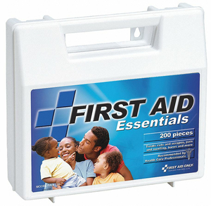 FIRST AID KIT PLASTIC 200 PIECES by First Aid Only FIRST AID KIT PLASTIC 200 PIECES by First Aid Only