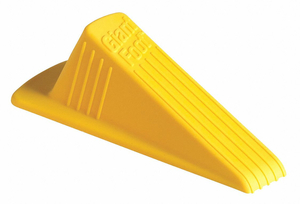 DOOR WEDGE XL YELLOW 6-3/4 L by Giant Foot