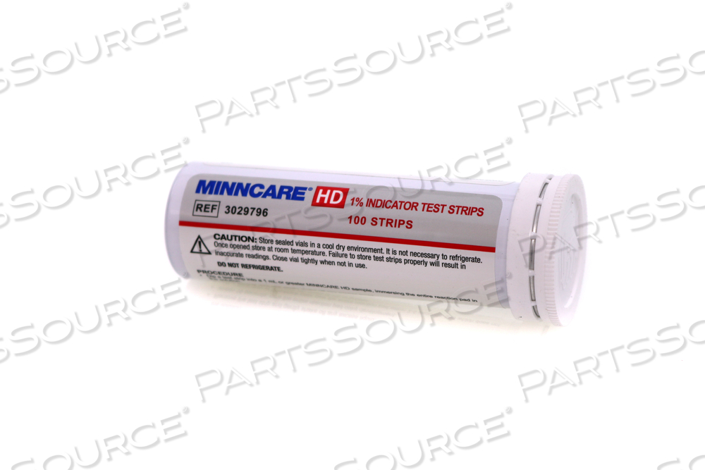 TEST STRIPS, MINNCARE® by Evoqua Water Technologies LLC. (Formerly Siemens Water Technologies LLC)