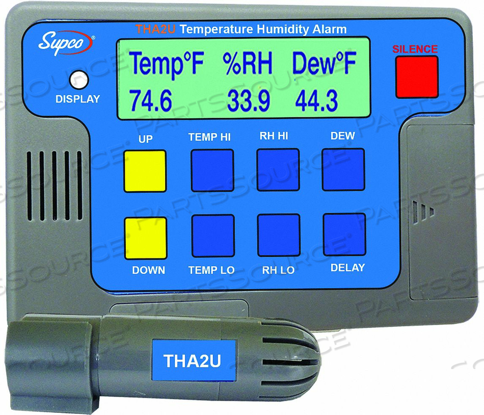 TEMPERATURE ALARM 35 HR BATTERY by Supco