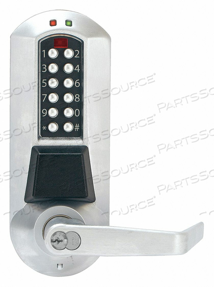 ELECTRONIC LOCK SATIN CHROME 20 BUTTON by E-Plex ELECTRONIC LOCK SATIN CHROME 20 BUTTON by E-Plex