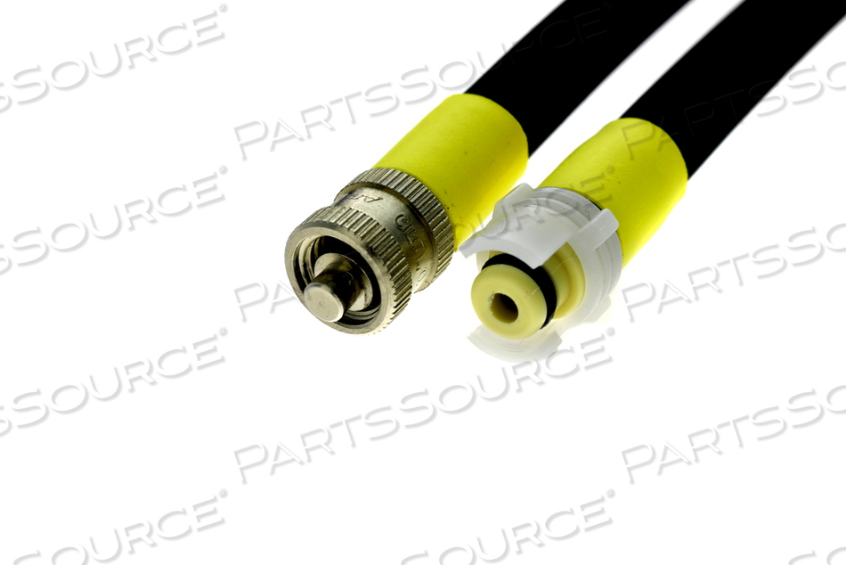 YELLOW SLEEVE SINGLE HOSE - 9 FT by Parks Medical Electronics