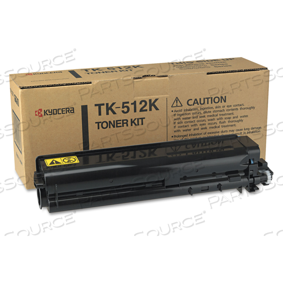 TK512K TONER, 8,000 PAGE-YIELD, BLACK 