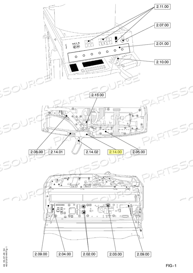 KIT EXCHANGE SERVO HANDLE ELEVA by Philips Healthcare