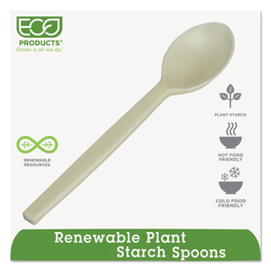 PLANT STARCH SPOON - 7", 50/PACK by Eco-Products