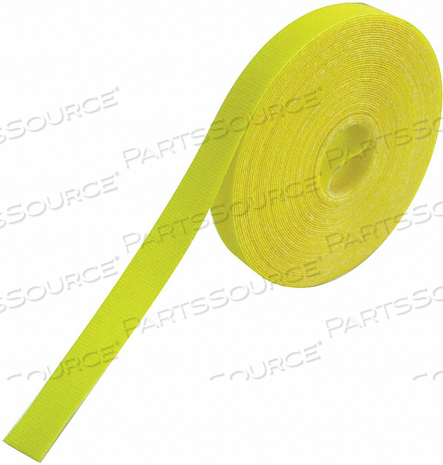 HOOK/LOOP CBLE 75 FT.X1IN. YELLOW by Rip-Tie HOOK/LOOP CBLE 75 FT.X1IN. YELLOW by Rip-Tie