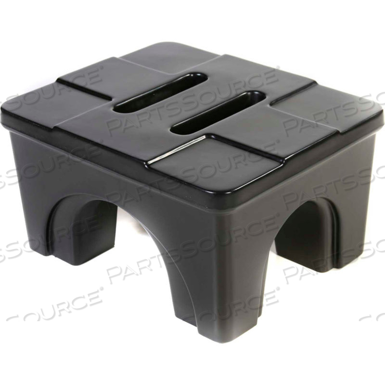 SURESTACK DUNNAGE RACK - 18"W X 22"D X 12"H - BLACK by Forte Product Solutions SURESTACK DUNNAGE RACK - 18"W X 22"D X 12"H - BLACK by Forte Product Solutions