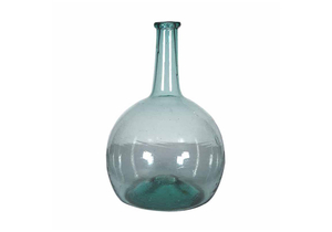 BLOWN GLOBULAR WATER BOTTLE, 6 IN, 1.5 L, GREEN-AQUA, 9-1/2 IN by Forest dental