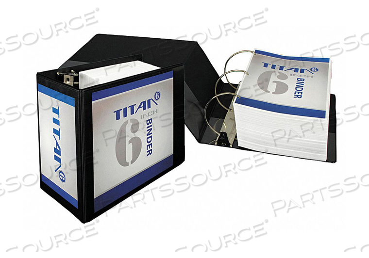 3-RING BINDER 6 BLACK by Samsill 3-RING BINDER 6 BLACK by Samsill