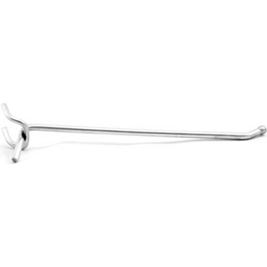 10" PEG HOOK, BALL TIP, BRIGHT SILVER (PACK OF 10) by Vulcan Industries 10" PEG HOOK, BALL TIP, BRIGHT SILVER (PACK OF 10) by Vulcan Industries