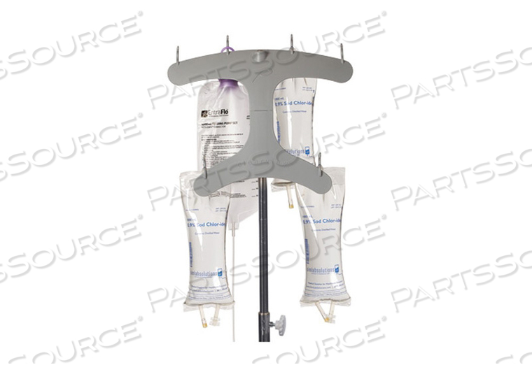 STAINLESS STEEL FOUR HOOK IV STAND by Pedigo Products, Inc. STAINLESS STEEL FOUR HOOK IV STAND by Pedigo Products, Inc.