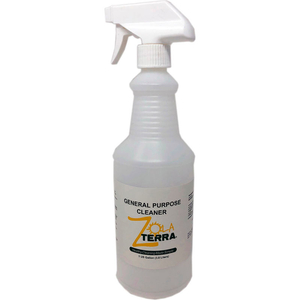 ZOLATERRA GENERAL PURPOSE CLEANER, 32 OZ. TRIGGER SPRAY BOTTLE, 6 BOTTLES by Super Simple LLC