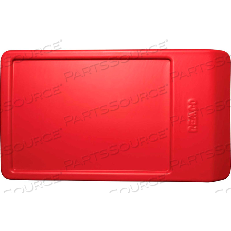 ANGLE DUMP TUB LID, RED 