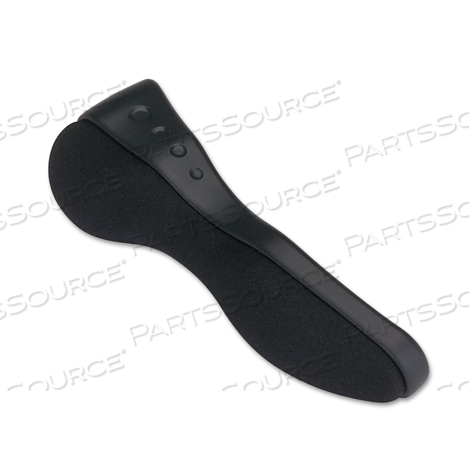 TELEPHONE SHOULDER REST, GEL PADDED, 1.75 X 1.13 X 5.5, BLACK 