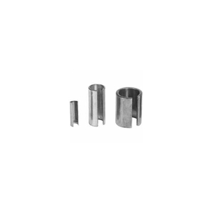 REDUCER BUSHING, GALVANIZED STEEL, 3/8"ID X 1/2"OD, 1"L by Climax Metal Products REDUCER BUSHING, GALVANIZED STEEL, 3/8"ID X 1/2"OD, 1"L by Climax Metal Products