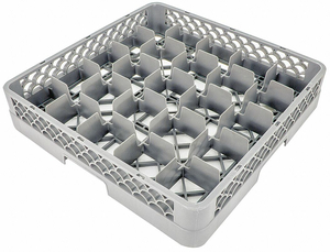 GLASS RACK 25-COMPARTMENTS FOR REC25 by Crestware