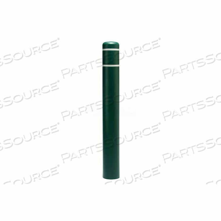 BOLLARD COVER, 7"DIA. X 72"H, GREEN W/NO TAPE by Post Guard BOLLARD COVER, 7"DIA. X 72"H, GREEN W/NO TAPE by Post Guard