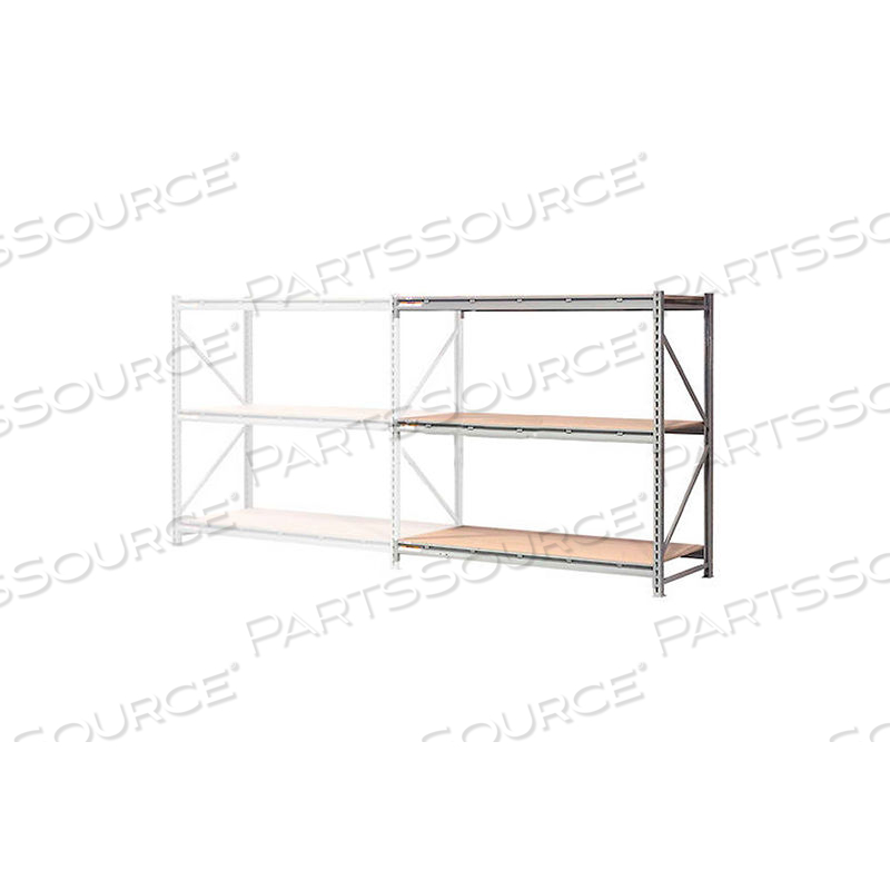EXTRA HIGH CAPACITY BULK RACK WITH WOOD DECKING 96"W X 24"D X 120"H ADD-ON by Approved Vendor EXTRA HIGH CAPACITY BULK RACK WITH WOOD DECKING 96"W X 24"D X 120"H ADD-ON by Approved Vendor