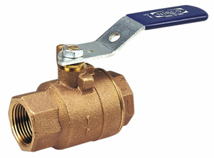 BRONZE BALL VALVE INLINE FNPT 2 IN by Nibco