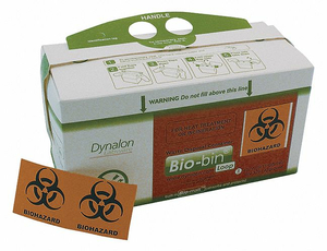 BIO-BIN WASTE CONTAINER 2.5L PK50 by Dynalon