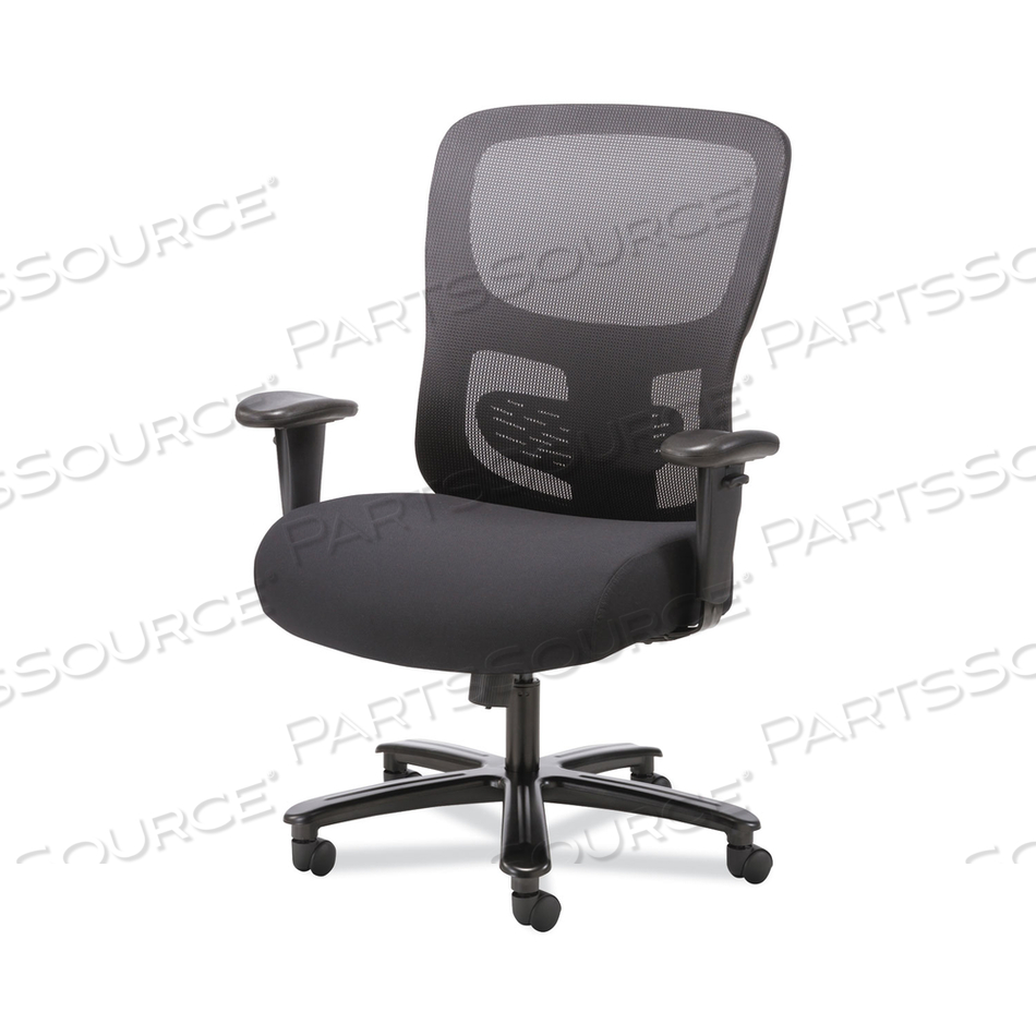 1-FOURTY-ONE BIG/TALL MESH TASK CHAIR, SUPPORTS UP TO 400 LB, 19.2" TO 22.85" SEAT HEIGHT, BLACK 