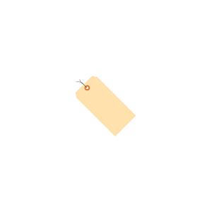 #11 MANILA PRE-WIRED TAG 7-1/2" X 3-3/4" - 500 PACK by Partners Brand