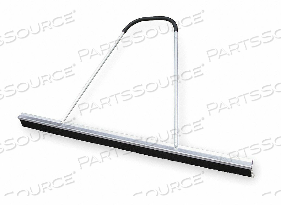 PUSH BROOM HEAD AND HANDLE 84 BLACK by Tough Guy PUSH BROOM HEAD AND HANDLE 84 BLACK by Tough Guy