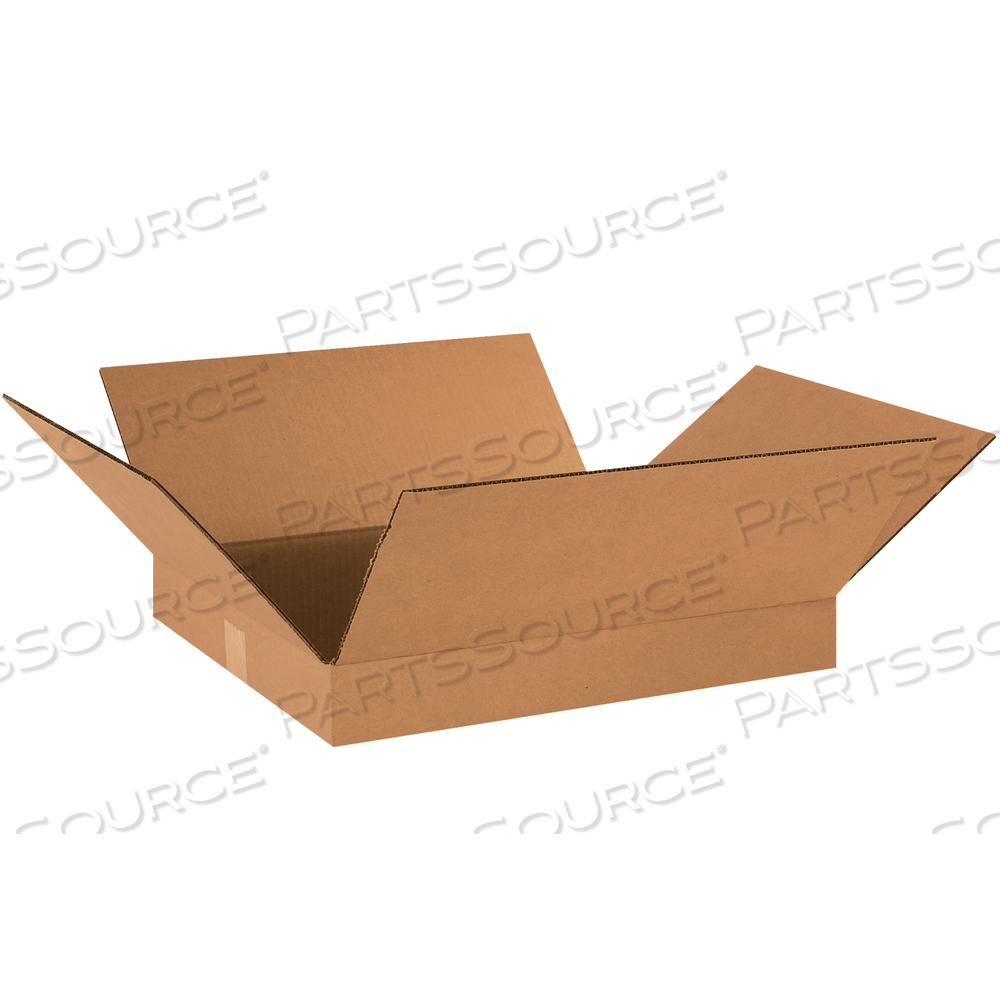 FLAT CORRUGATED BOXES, 18" X 16" X 2", KRAFT, 25/BUNDLE by BOX Partners (Box Acquisitions, LLC)