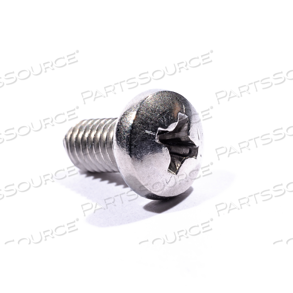 SCREW, #10-32, STAINLESS STEEL, PHILLIPS DRIVE, PAN HEAD, 0.38 IN by Getinge USA Sales, LLC