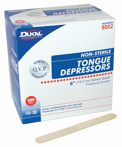 TONGUE DEPRESSOR NONSTERILE 6IN PK500 by Unimed-Midwest, INC