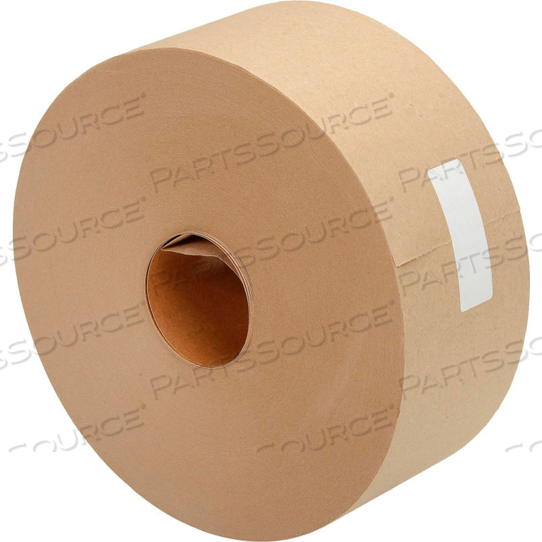 KRAFT WATER ACTIVATED TAPE 3" X 600' 5 MIL TAN by Holland Manufacturing Company, Inc. KRAFT WATER ACTIVATED TAPE 3" X 600' 5 MIL TAN by Holland Manufacturing Company, Inc.