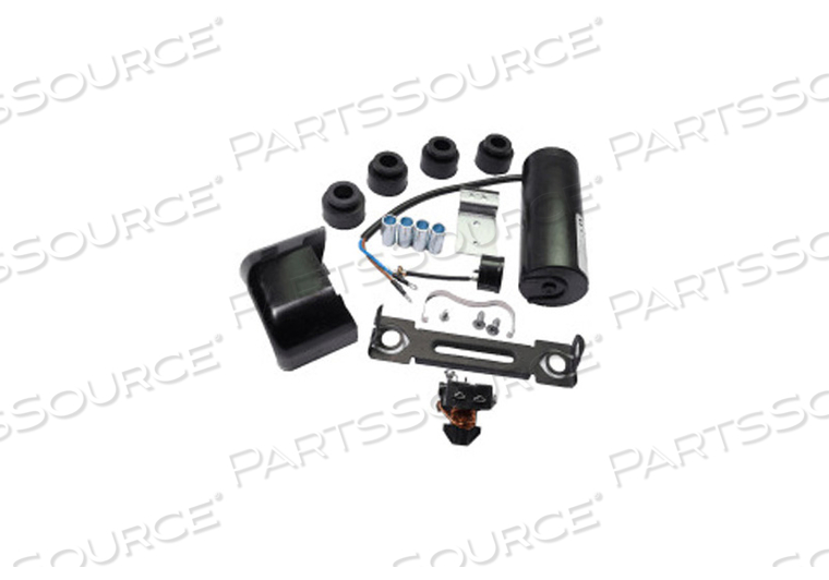 115V RELAY/CAPACITOR KIT FOR DOUBLE DOOR REFRIGERATOR by Helmer Inc