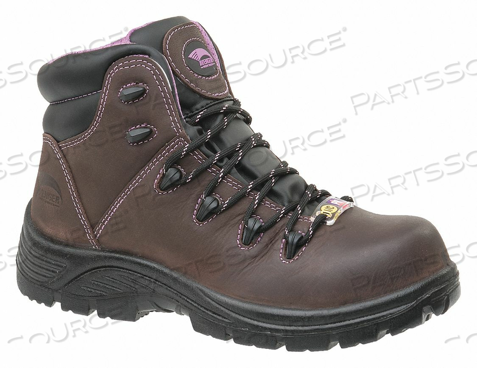 6 WORK BOOT 7-1/2 M BROWN COMPOSITE PR by Avenger Safety Footwear 6 WORK BOOT 7-1/2 M BROWN COMPOSITE PR by Avenger Safety Footwear