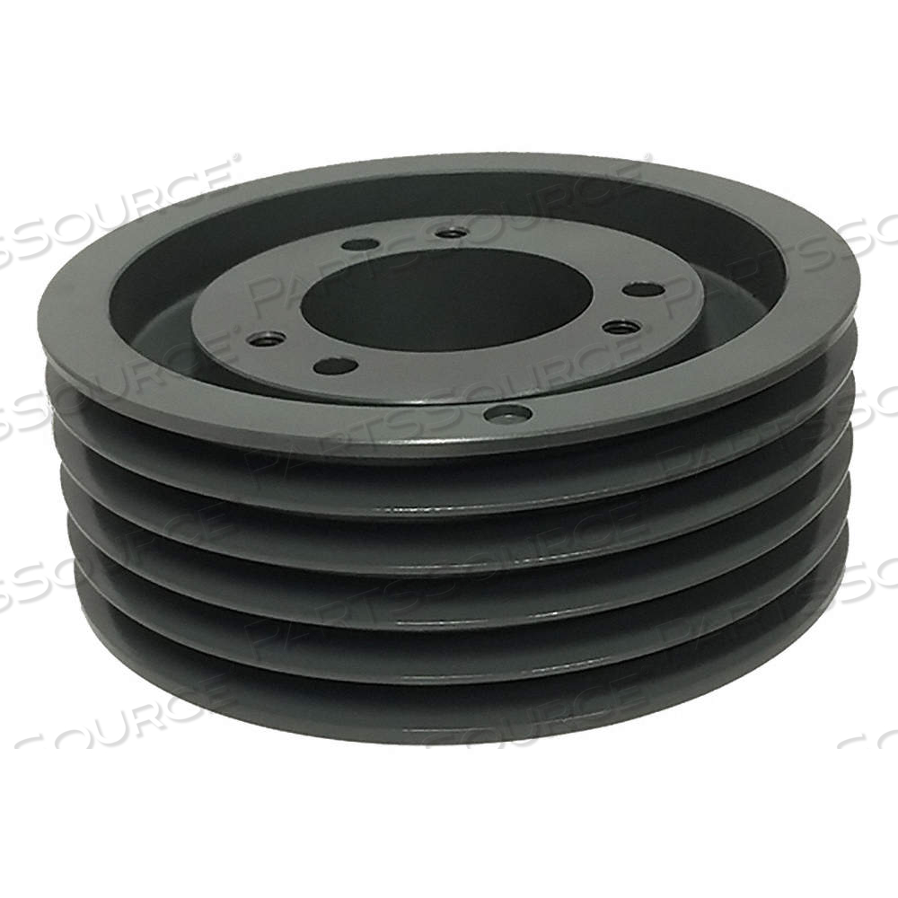 V-BELT SHEAVE, BUSHED BORE, 5 GROOVE, 5.9 IN OD, FOR 5V/5VX BELT SECTION, 5V, 5.9 IN by B&B Manufacturing V-BELT SHEAVE, BUSHED BORE, 5 GROOVE, 5.9 IN OD, FOR 5V/5VX BELT SECTION, 5V, 5.9 IN by B&B Manufacturing