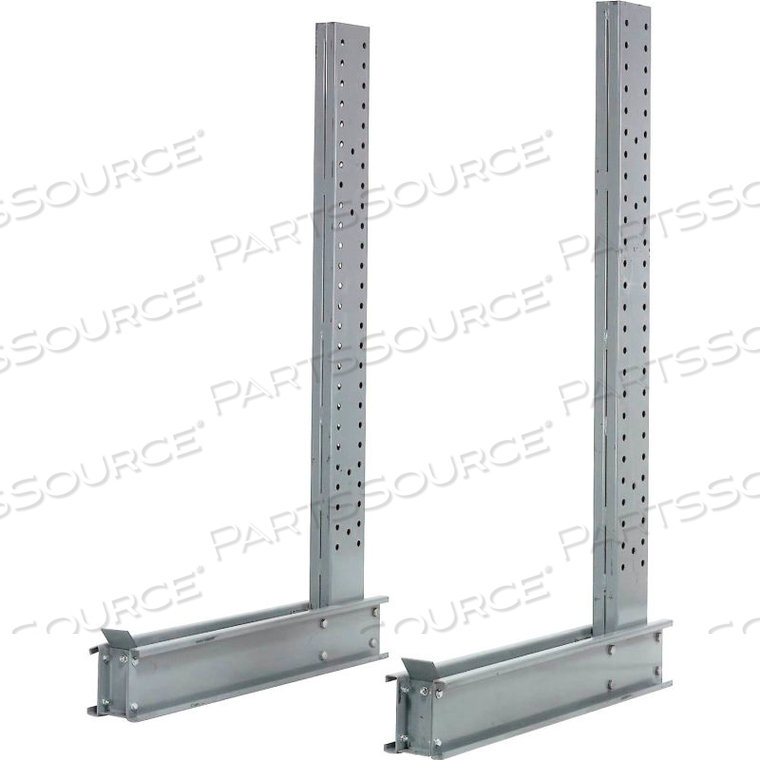 SINGLE SIDED UPRIGHT FOR CANTILEVER RACK, 37"DX8'H, 21500 LBS. CAP, FOR USE WITH 3000-5000 SERIES by Modern Equipment (Meco)