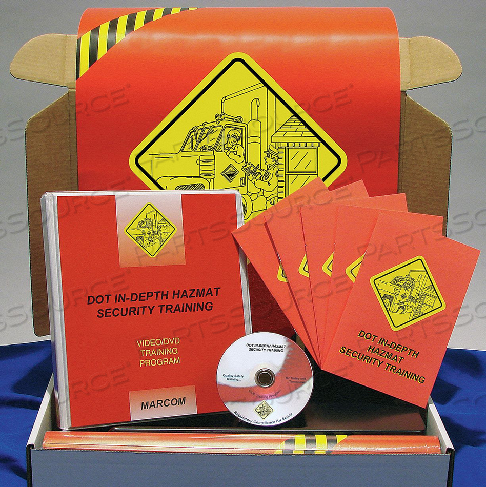 SAFETYTRAININGKIT DVD DOT HAZMAT by MarCom Group
