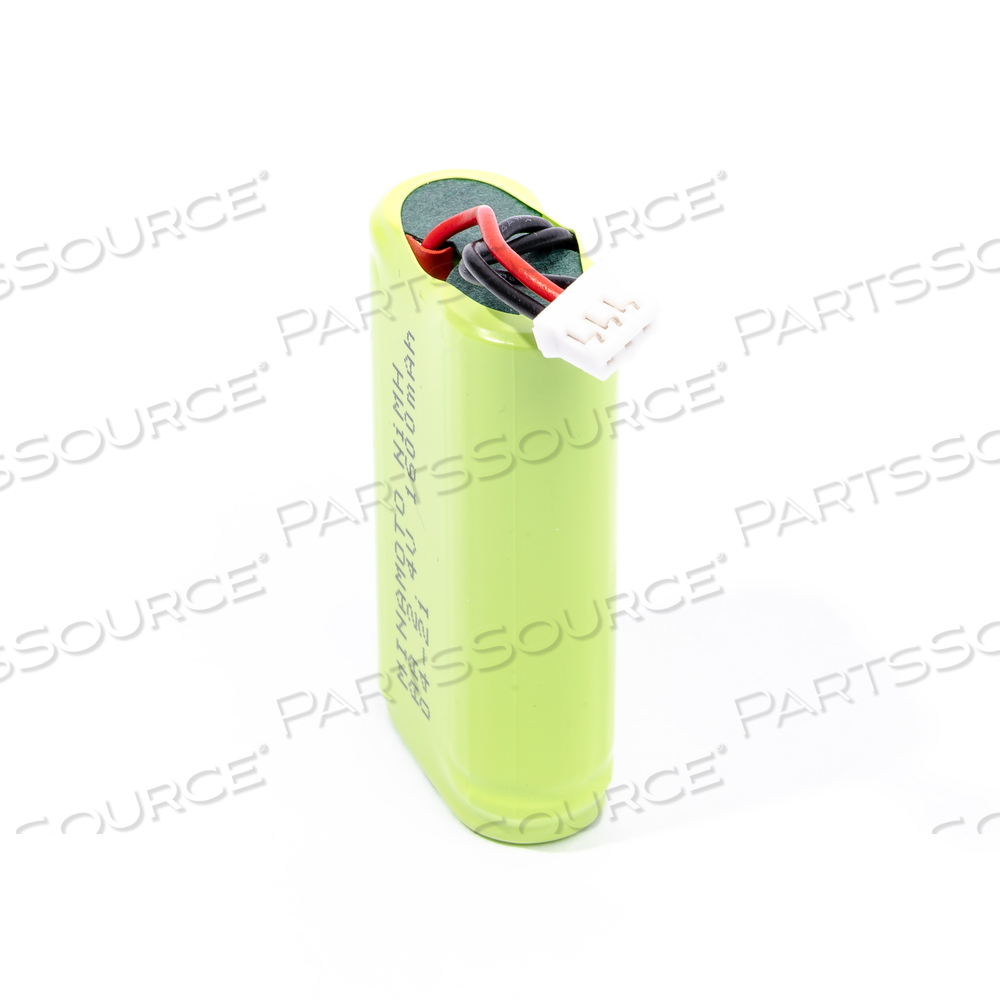 BATTERY, RECHARGEABLE NIMH, 2.4V, 1.6 AH, LEADS 