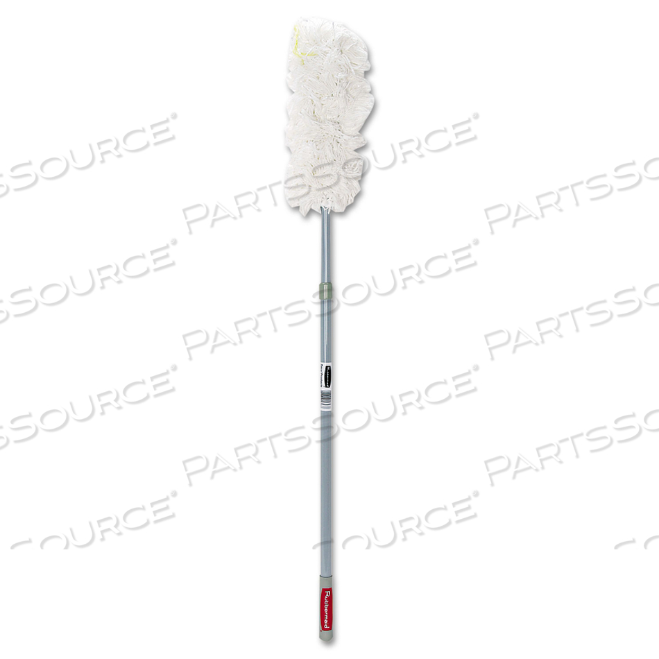 HIDUSTER OVERHEAD DUSTER WITH STRAIGHT LAUNDERABLE HEAD, 51" EXTENSION HANDLE by Rubbermaid Medical Division