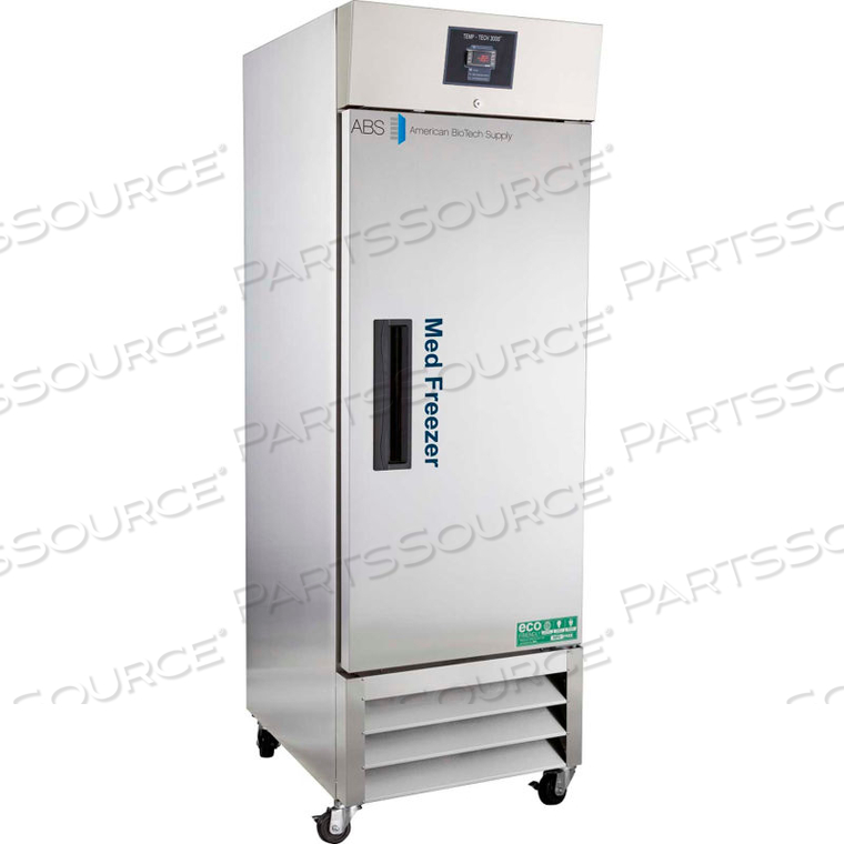 ABS PREMIER SERIES PHARMACY STAINLESS STEEL AUTO DEFROST FREEZER (-30C OPERATION), 23 CU.FT. by American BioTech Supply