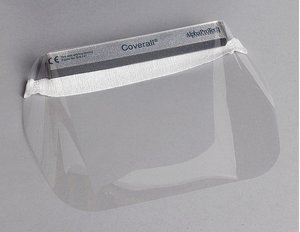 DISPOSABLE FACESHIELD ASSEMBLY CLR PK100 by Alpha ProTech DISPOSABLE FACESHIELD ASSEMBLY CLR PK100 by Alpha ProTech