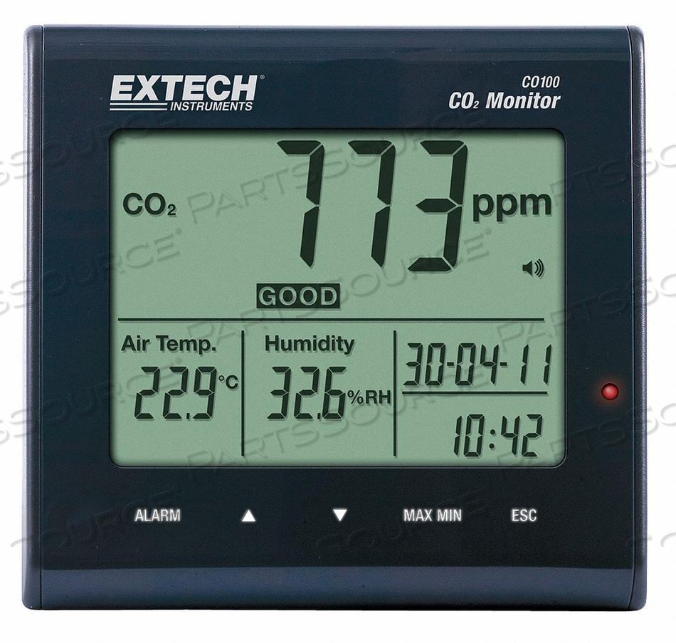AIR QUALITY CARBON DIOXIDE MONITOR by Extech Instruments AIR QUALITY CARBON DIOXIDE MONITOR by Extech Instruments