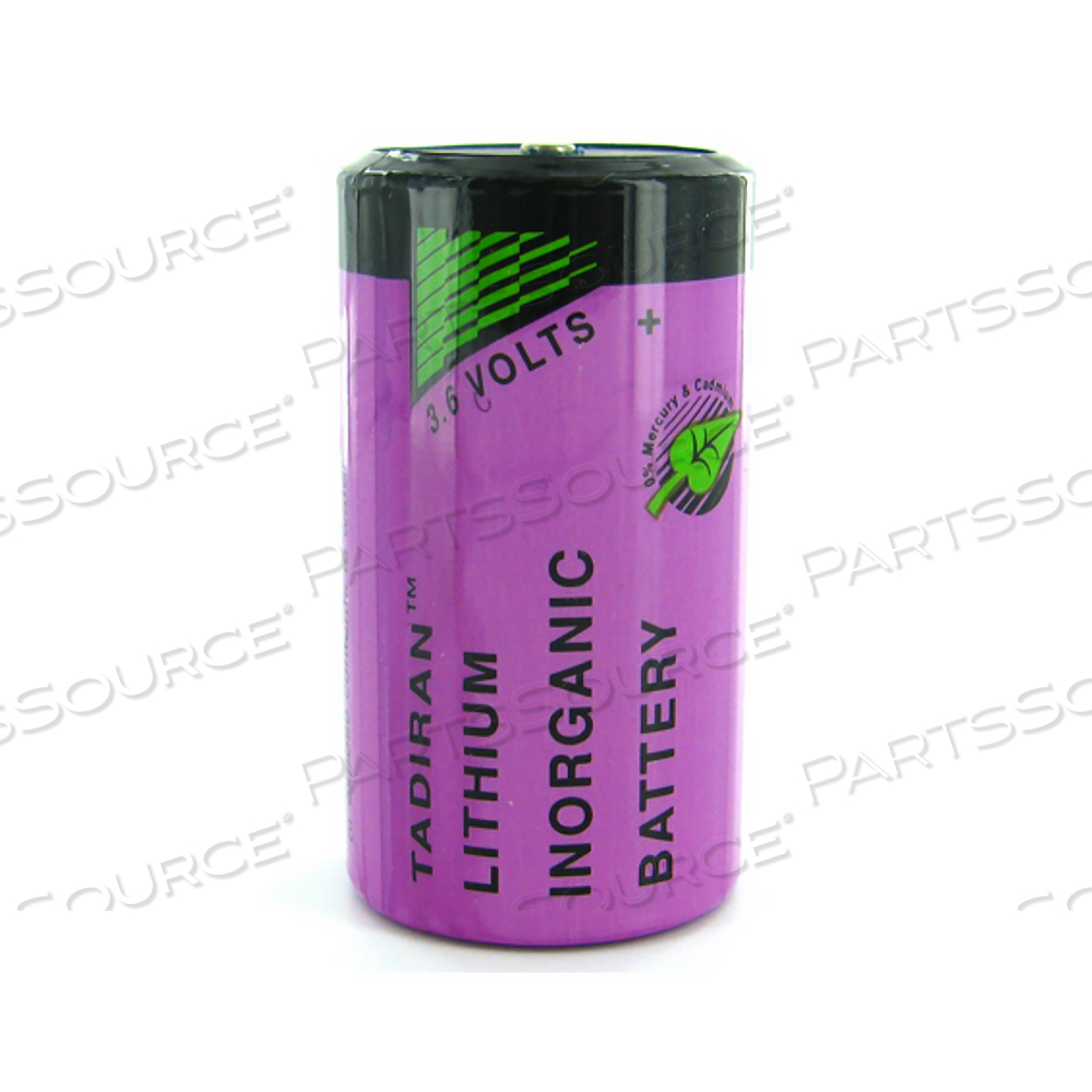 3.6V 500MAH LITHIUM INORGANIC BATTERY by TADIRAN