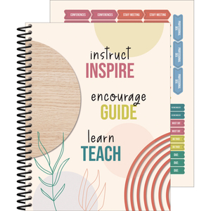 TEACHER PLANNERS, WEEKLY/MONTHLY, TWO-PAGE SPREAD, 11 X 8.5, MULTICOLOR COVER, TRUE TO YOU THEME by Carson-Dellosa Publishing TEACHER PLANNERS, WEEKLY/MONTHLY, TWO-PAGE SPREAD, 11 X 8.5, MULTICOLOR COVER, TRUE TO YOU THEME by Carson-Dellosa Publishing