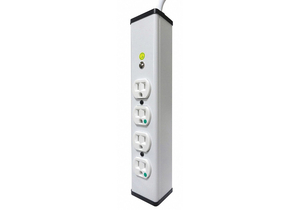 OUTLET STRIP 4 OUTLET 15A 13-1/4 L WHT by Wiremold OUTLET STRIP 4 OUTLET 15A 13-1/4 L WHT by Wiremold