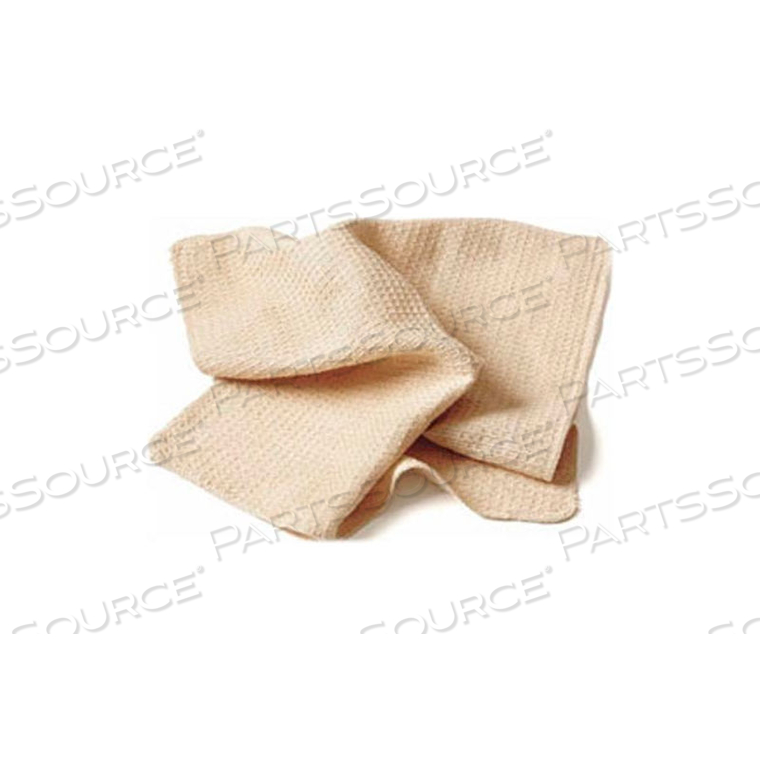 WAFFLE WEAVE BAR TOWEL, 18X18 - PACK OF 12 by John Ritzenhaler Co