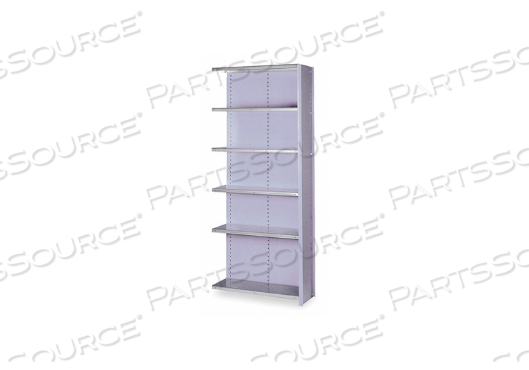 METAL SHLVING CLOSED ADD-ON 84 H 6 SHELF by Lyon METAL SHLVING CLOSED ADD-ON 84 H 6 SHELF by Lyon