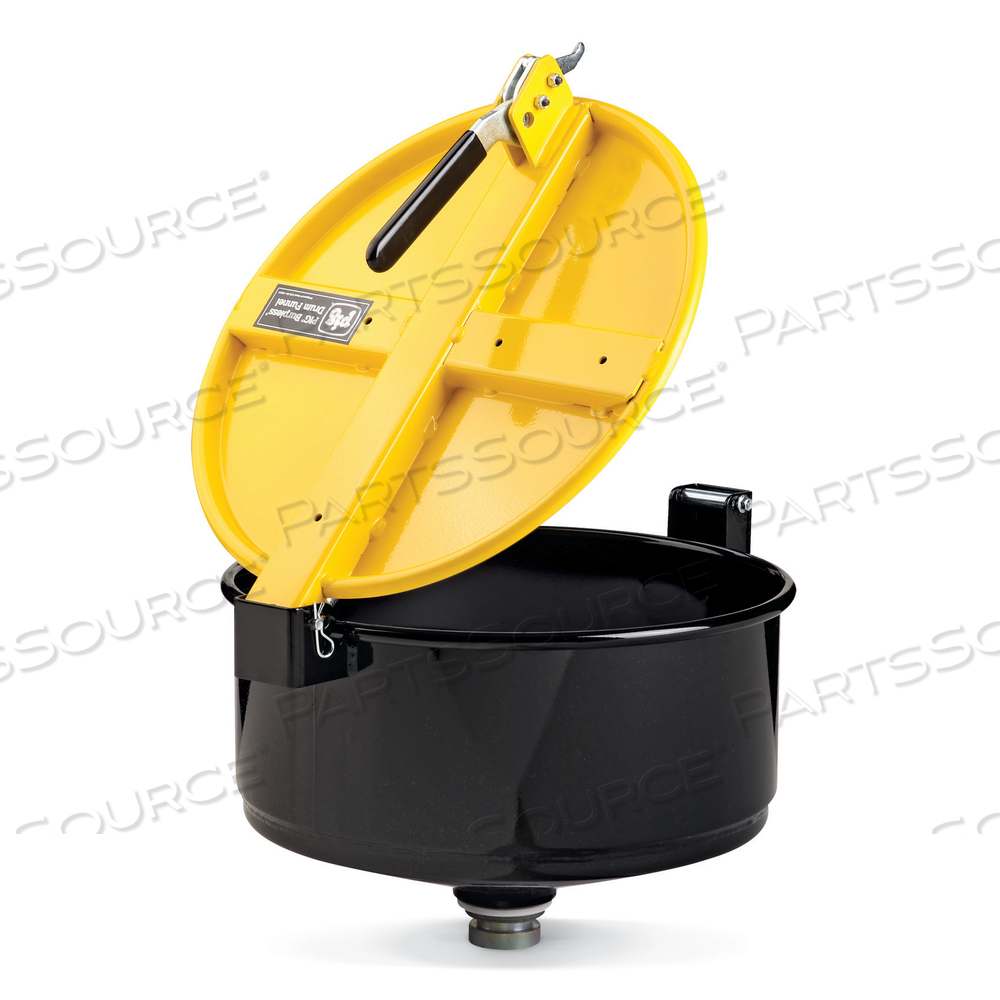 PIG BURPLESS LARGE STEEL DRUM FUNNEL by New Pig Corporation PIG BURPLESS LARGE STEEL DRUM FUNNEL by New Pig Corporation