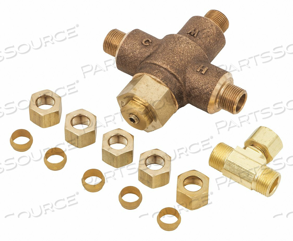 TEMPERING VALVE COMPRESSION INLET BRASS by Acorn Engineering Company TEMPERING VALVE COMPRESSION INLET BRASS by Acorn Engineering Company